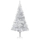 Kunstkerstboom Met Led's En Kerstballen 240 Cm Pet Zilverkleur