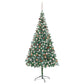 Kunstkerstboom Met Led's, Kerstballen En Dennenappels 210 Cm