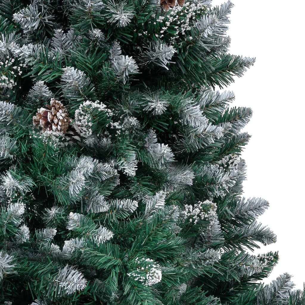 Kunstkerstboom Met Led's, Kerstballen En Dennenappels 150 Cm