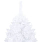 Kunstkerstboom Met Led's En Kerstballen 120 Cm Pvc Wit