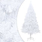 Kunstkerstboom Met Led's En Kerstballen 150 Cm Pvc Wit