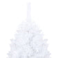 Kunstkerstboom Met Led's En Kerstballen 150 Cm Pvc Wit