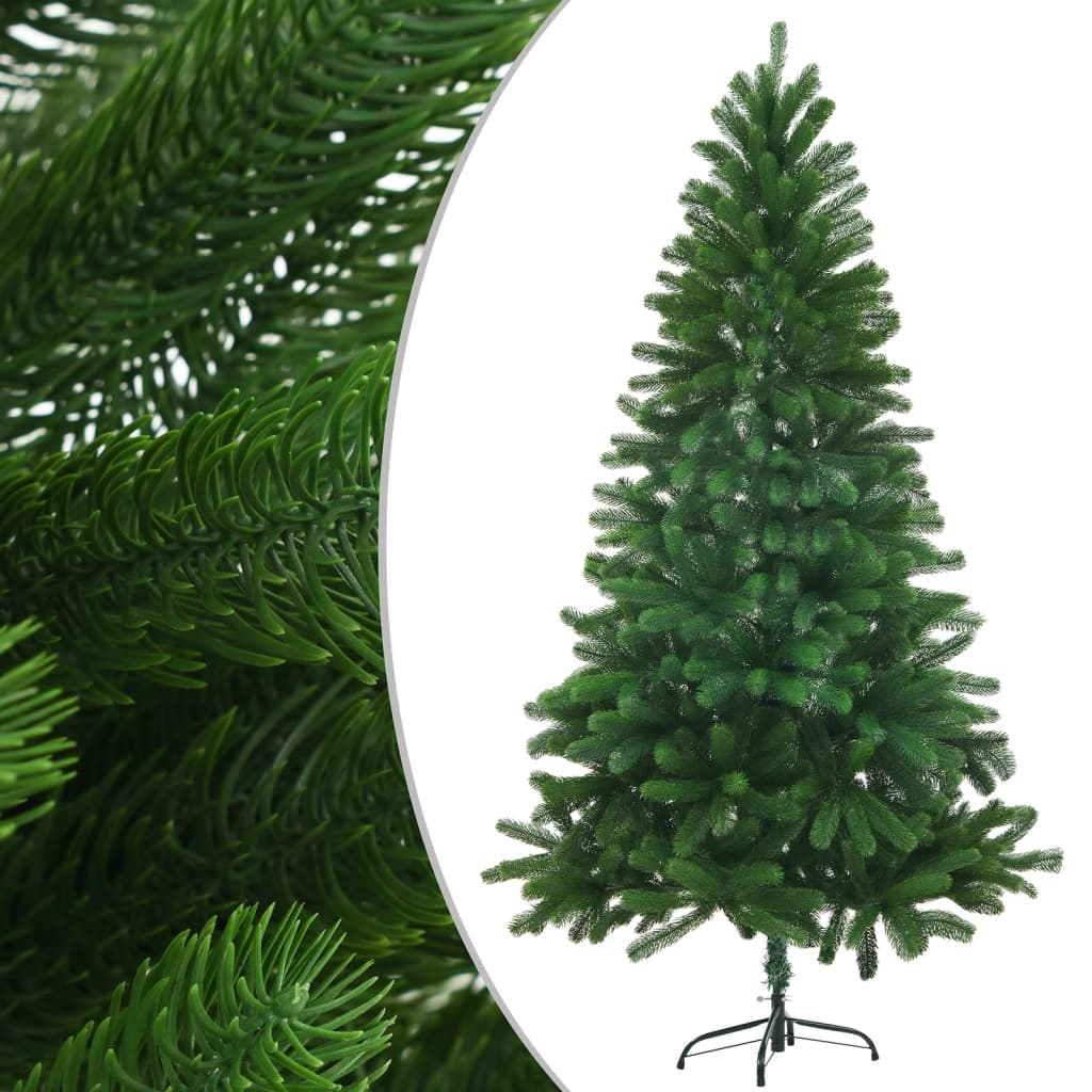 Kunstkerstboom Met Led's En Kerstballen 150 Cm Groen
