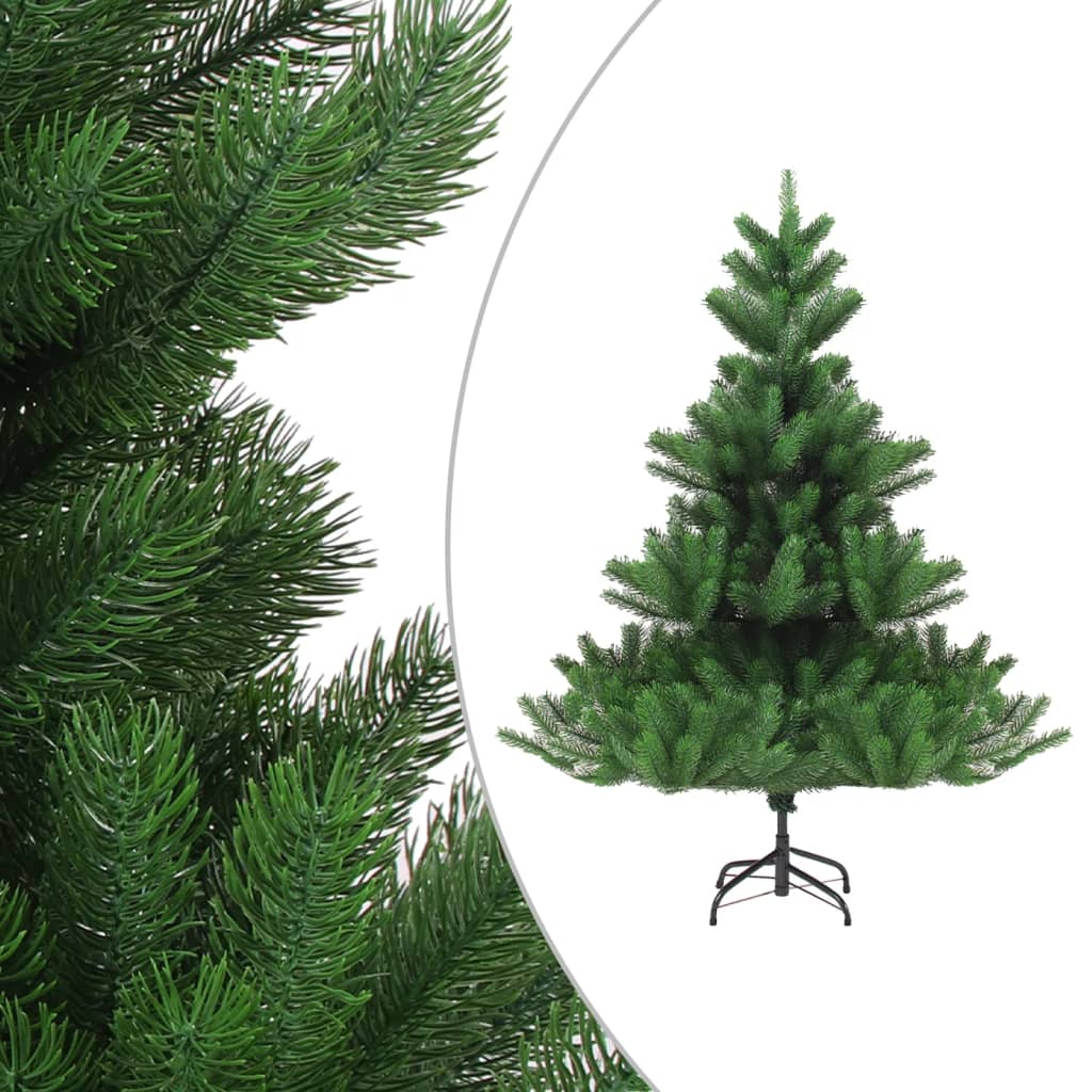 Kunstkerstboom Nordmann Met Led's En Kerstballen 240 Cm Groen