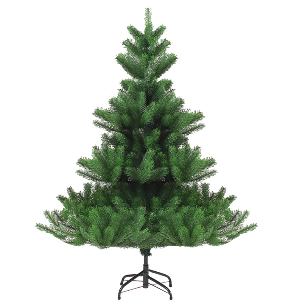 Kunstkerstboom Nordmann Met Led's En Kerstballen 240 Cm Groen