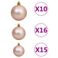 Kunstkerstboom Nordmann Met Led's En Kerstballen 240 Cm Groen