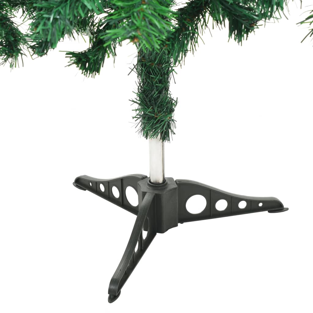 Kunstkerstboom Met Led's En Kerstballen 230 Takken 120 Cm
