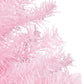 Kunstkerstboom Met Led's En Kerstballen 120 Cm Pvc Roze