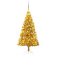 Kunstkerstboom Met Led's En Kerstballen 150 Cm Pet Goudkleurig