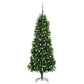 Kunstkerstboom Met Led's En Kerstballen 240 Cm Groen
