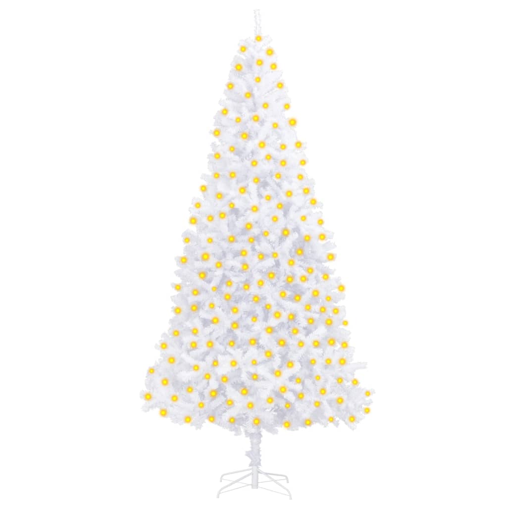 Kunstkerstboom Met Led's 300 Cm Wit