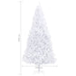 Kunstkerstboom Met Led's 300 Cm Wit