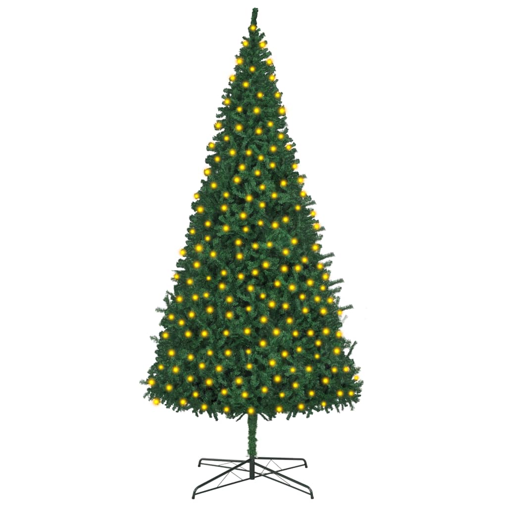 Kunstkerstboom Met Led's 400 Cm Groen
