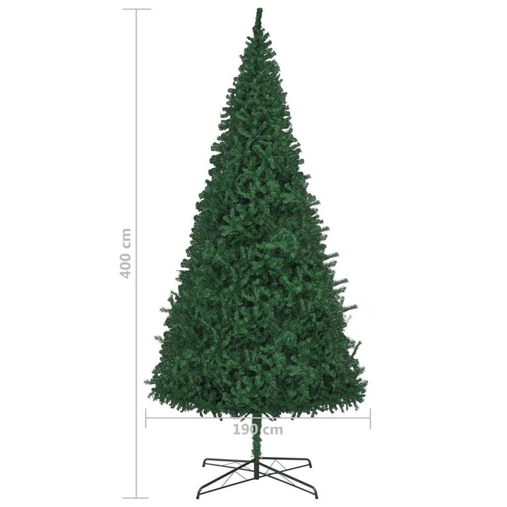 Kunstkerstboom Met Led's 400 Cm Groen