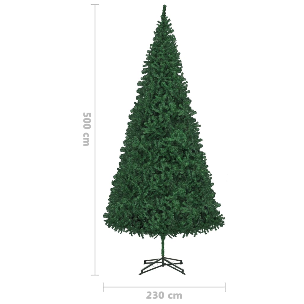 Kunstkerstboom Met Led's 500 Cm Groen