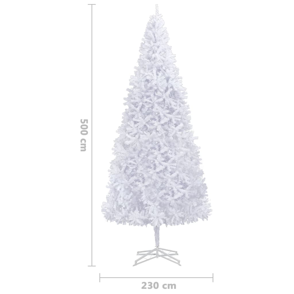 Kunstkerstboom Met Led's 500 Cm Wit