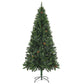 Kunstkerstboom Met Led's En Dennenappels 210 Cm Groen