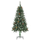 Kunstkerstboom Met Led's En Dennenappels 150 Cm
