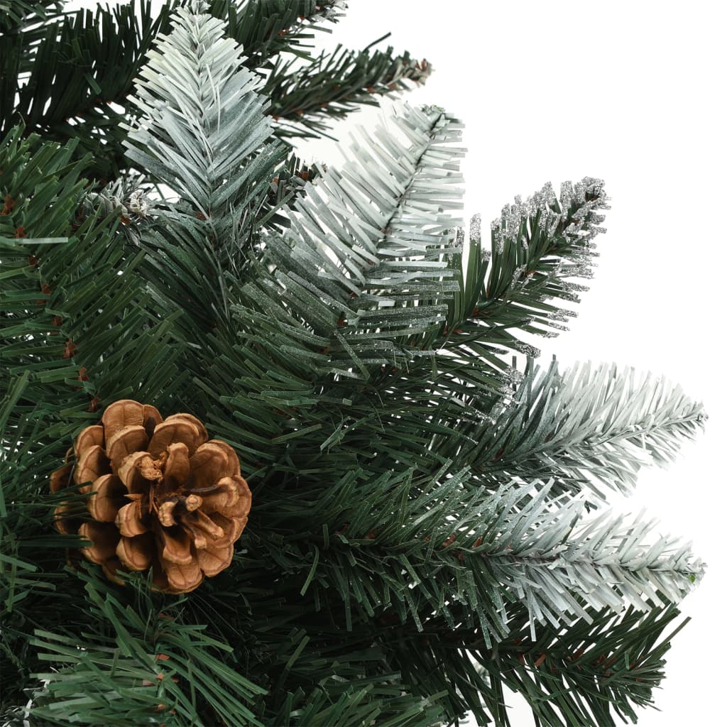 Kunstkerstboom Met Led's En Dennenappels 150 Cm