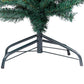 Kunstkerstboom Met Led's En Standaard Smal 120 Cm Pvc Groen