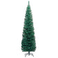 Kunstkerstboom Met Led's En Standaard Smal 240 Cm Pvc Groen