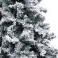 Kunstkerstboom Met Led's En Sneeuwvlokken 120 Cm Groen