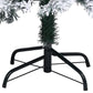 Kunstkerstboom Met Led's En Sneeuwvlokken 120 Cm Groen