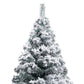 Kunstkerstboom Met Led's En Sneeuwvlokken 150 Cm Groen