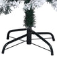 Kunstkerstboom Met Led's En Sneeuwvlokken 150 Cm Groen