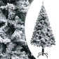 Kunstkerstboom Met Led's En Sneeuwvlokken 180 Cm Groen