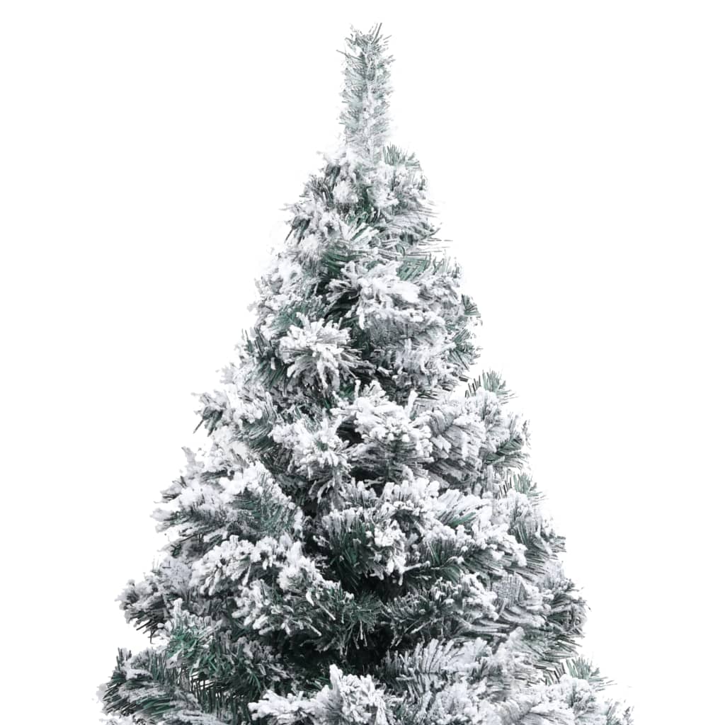 Kunstkerstboom Met Led's En Sneeuwvlokken 180 Cm Groen