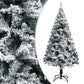 Kunstkerstboom Met Led's En Sneeuwvlokken 240 Cm Groen
