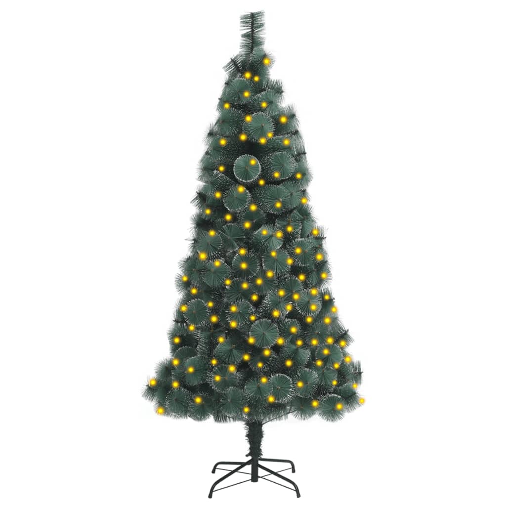 Kunstkerstboom Met Led's En Standaard 150 Cm Pet Groen