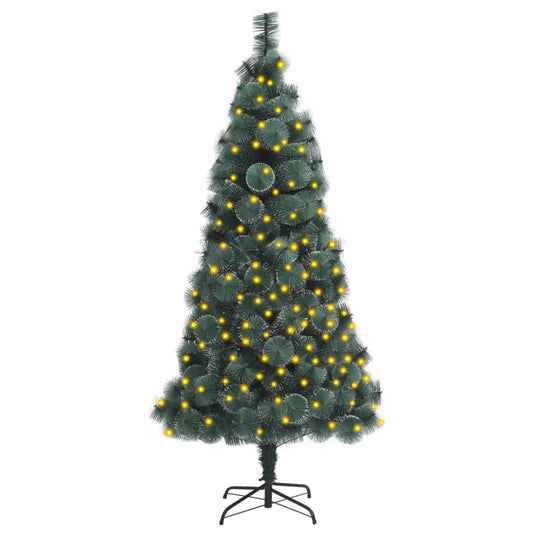 Kunstkerstboom Met Led's 120 Cm Pvc En Pe Groen