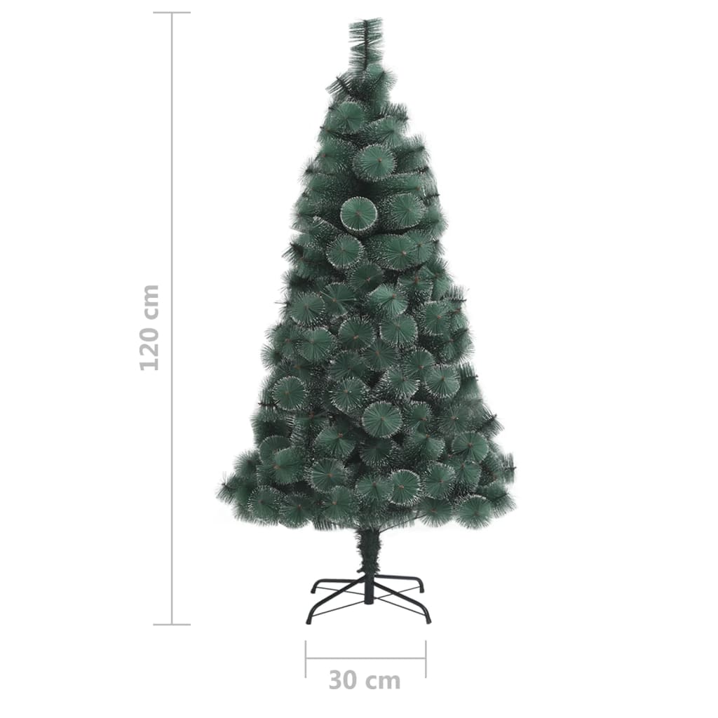 Kunstkerstboom Met Led's 120 Cm Pvc En Pe Groen