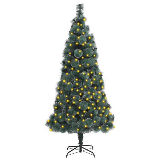 Kunstkerstboom Met Led's 150 Cm Pvc En Pe Groen