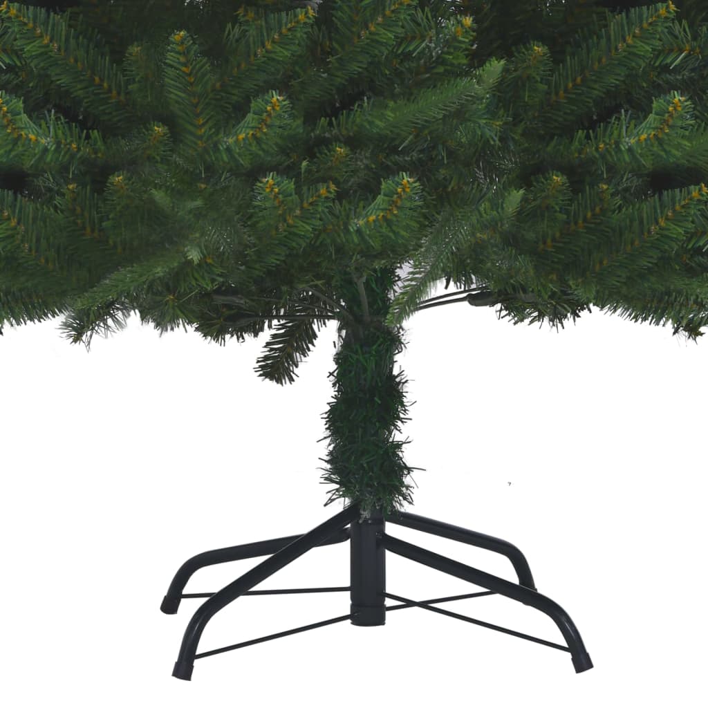 Kunstkerstboom Met Led's 180 Cm Pvc En Pe Groen