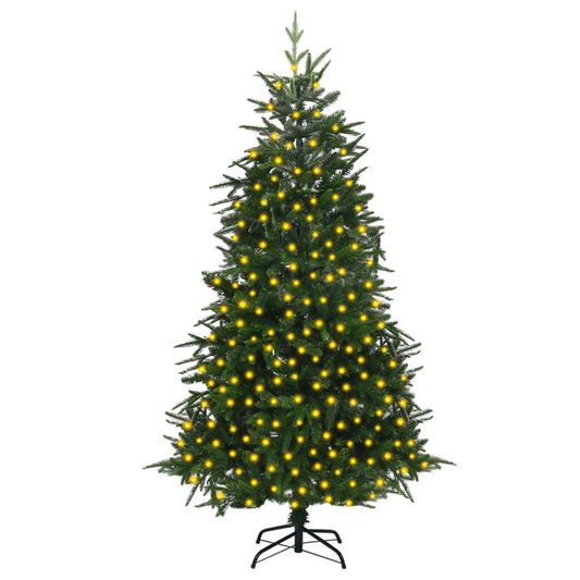 Kunstkerstboom Met Led's 210 Cm Pvc En Pe Groen