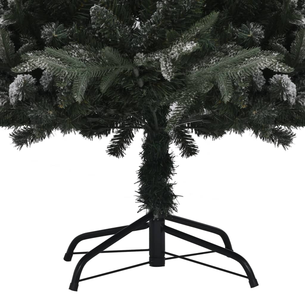 Kunstkerstboom Met Led's En Sneeuw 120 Cm Pvc En Pe