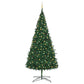 Kunstkerstboom Met Led's En Kerstballen 400 Cm Groen