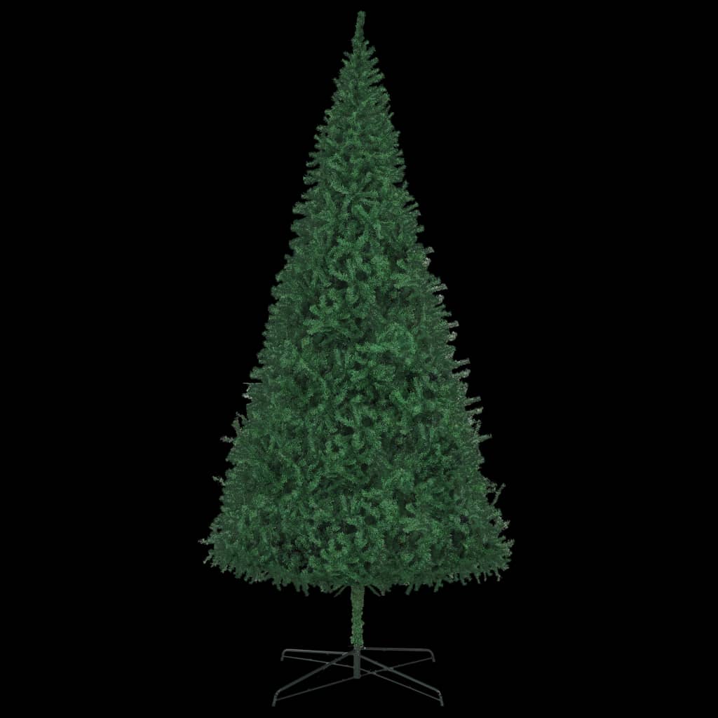 Kunstkerstboom Met Led's En Kerstballen 400 Cm Groen