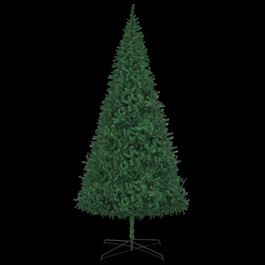 Kunstkerstboom Met Led's En Kerstballen 400 Cm Groen