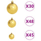 Kunstkerstboom Met Led's En Kerstballen 500 Cm Groen