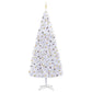 Kunstkerstboom Met Led's En Kerstballen 500 Cm Wit