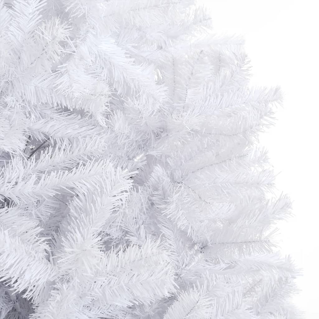 Kunstkerstboom Met Led's En Kerstballen 500 Cm Wit