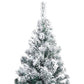 Kunstkerstboom Met Led's, Kerstballen En Sneeuw 300 Cm Groen