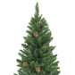 Kunstkerstboom Met Led's En Kerstballen 210 Cm Groen