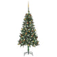 Kunstkerstboom Met Led's En Kerstballen 150 Cm