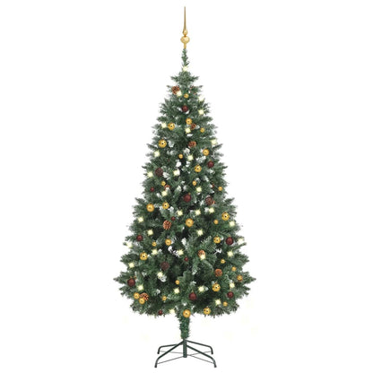 Kunstkerstboom Met Led's En Kerstballen 180 Cm