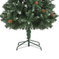 Kunstkerstboom Met Led's En Kerstballen 180 Cm